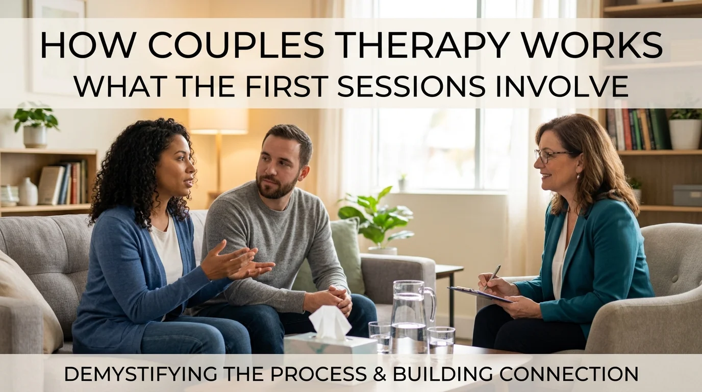 How Couples Therapy Works: What the First Sessions Involve