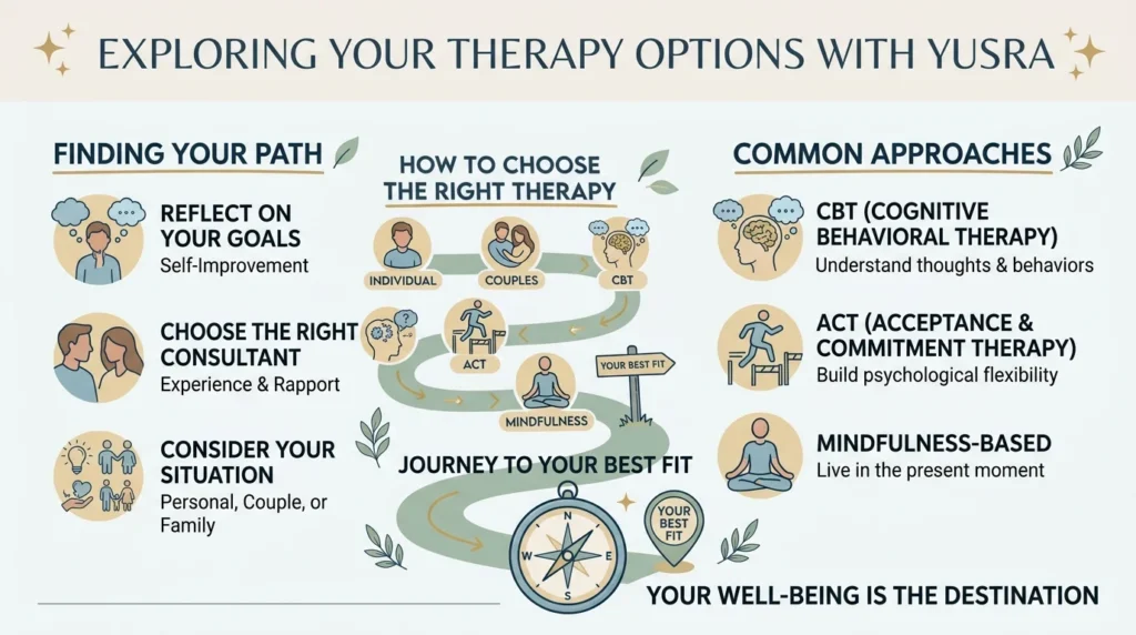 How to Choose the Right Type of Therapy?