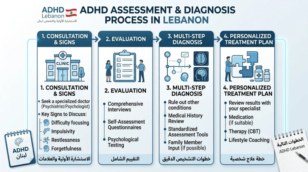 Adult ADHD Assessment in Lebanon: What to Know?