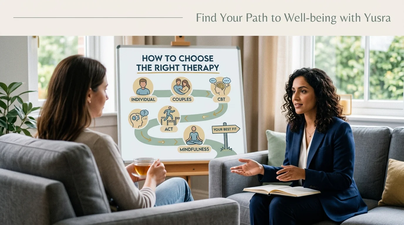 How to Choose the Right Type of Therapy?
