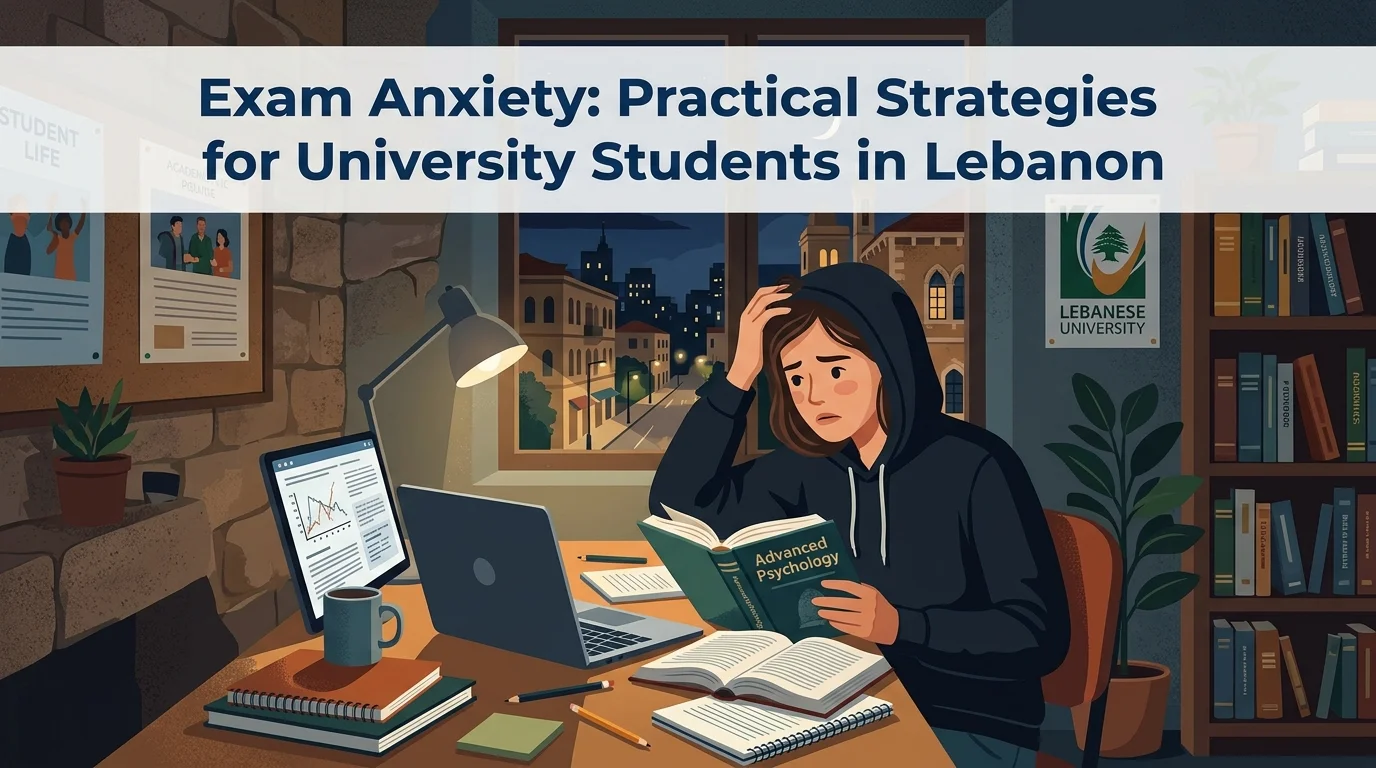 Exam Anxiety: Practical Strategies for University Students in Lebanon