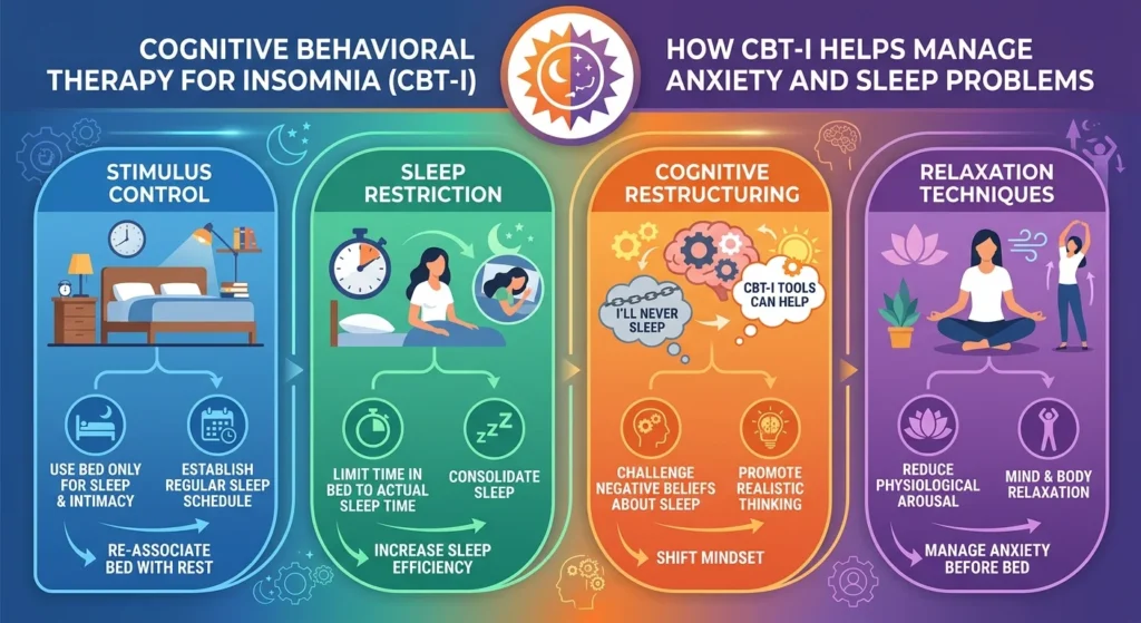 Anxiety and Sleep Problems: How CBT Can Help