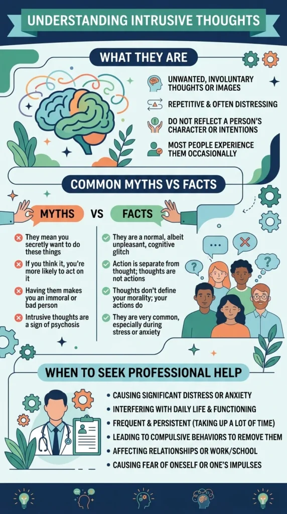 Intrusive Thoughts: What They Mean and When to Get Help