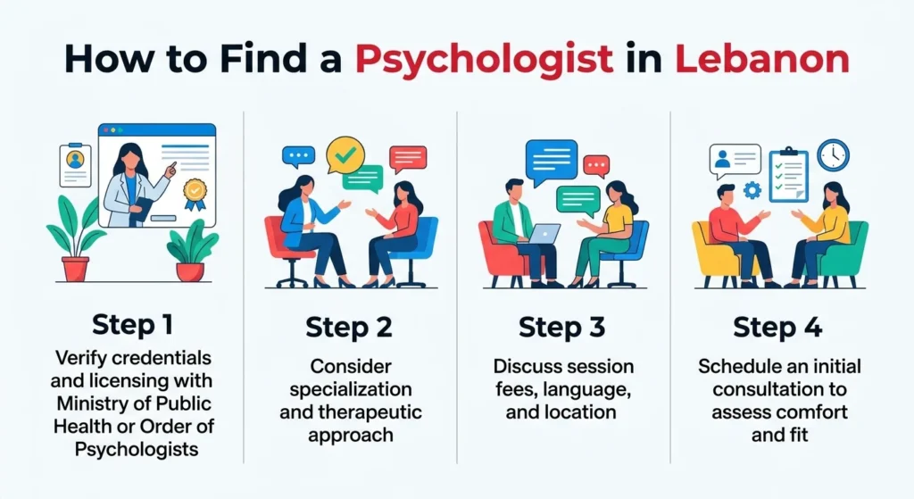 Psychologist in Lebanon: How to Find the Right One for You