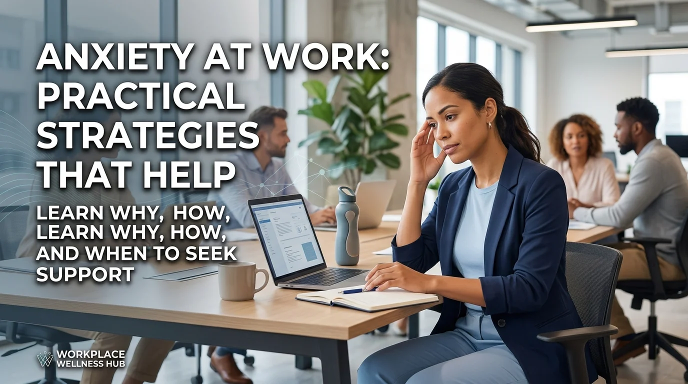 Anxiety at Work: Practical Strategies That Help