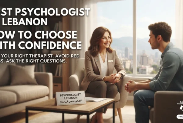 Best Psychologist in Lebanon: How to Choose With Confidence